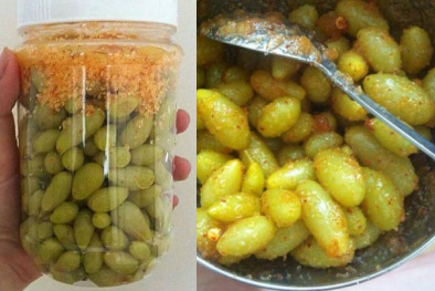 'Nho Lào muối ớt' đến từ đâu?